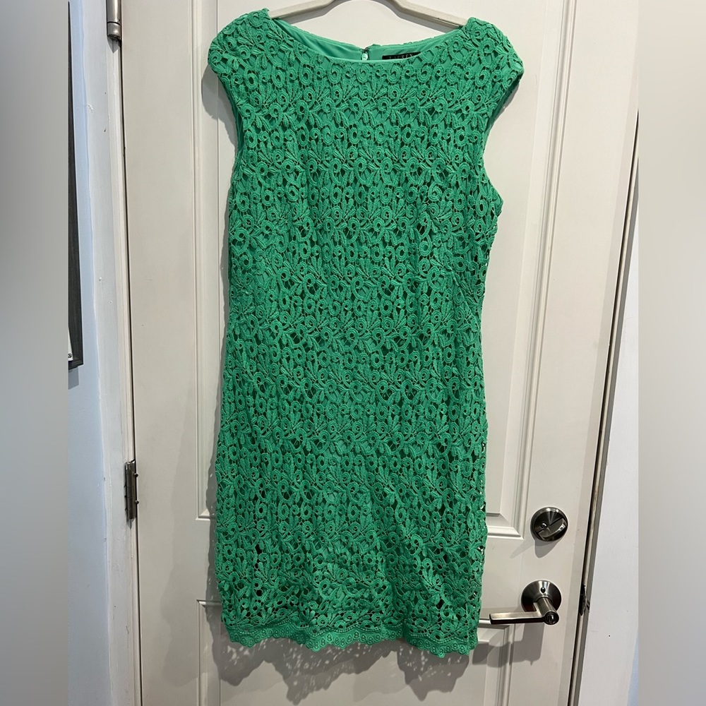Lace Green Ralph Lauren Dress